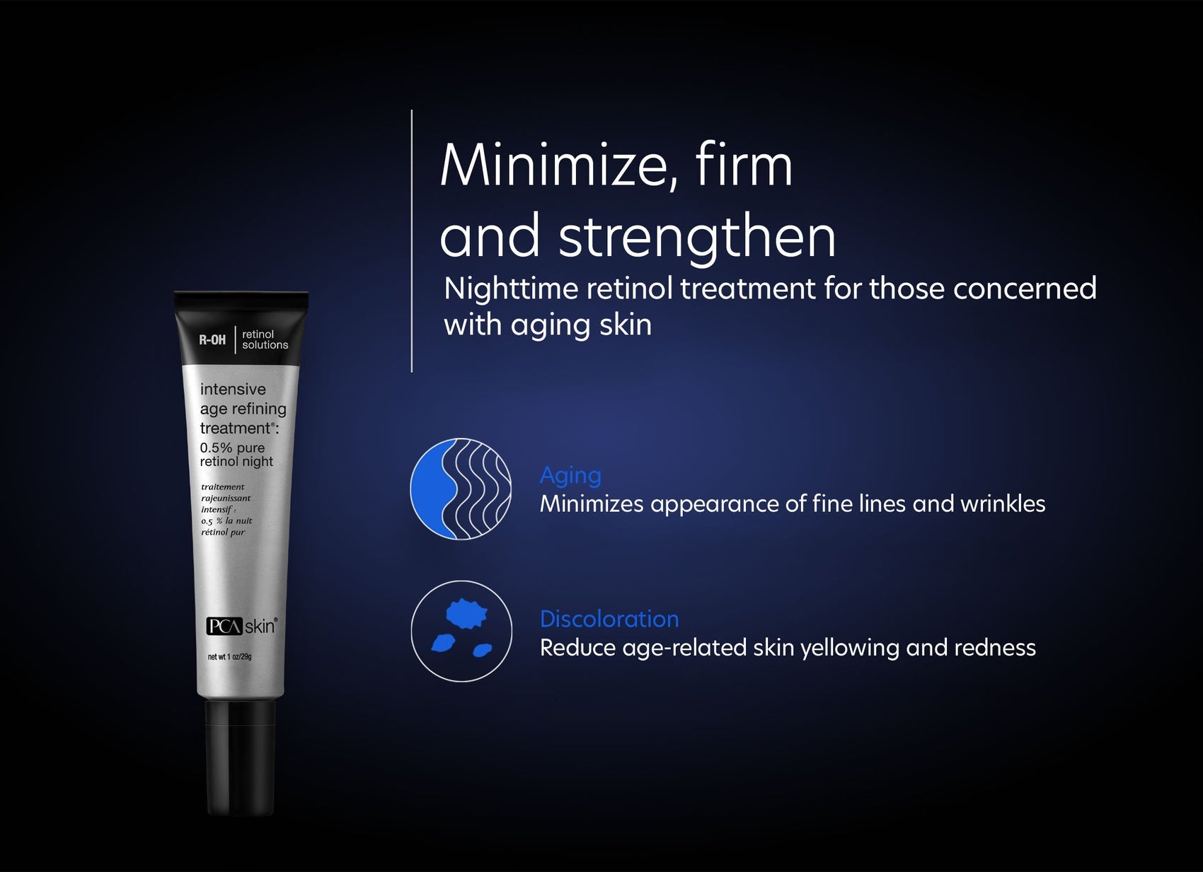 Intensive Age Refining Treatment®: 0.5% pure retinol night